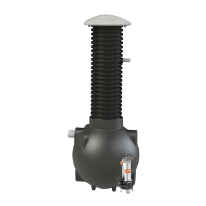 3626383 IISI Pumppukaivo 350L Jätevedelle ilman takaiskuventtiiliä, 40mm