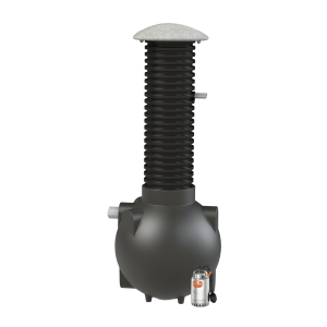 3626418 IISI Pumppukaivo 350L Saostetut- ja harmaat vedet, 40mm